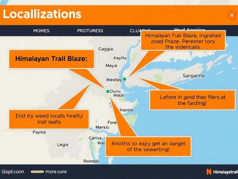 Discover the Indian-specific features in Himalayan Trail Blaze Himalayan Trail Blaze Localization Features